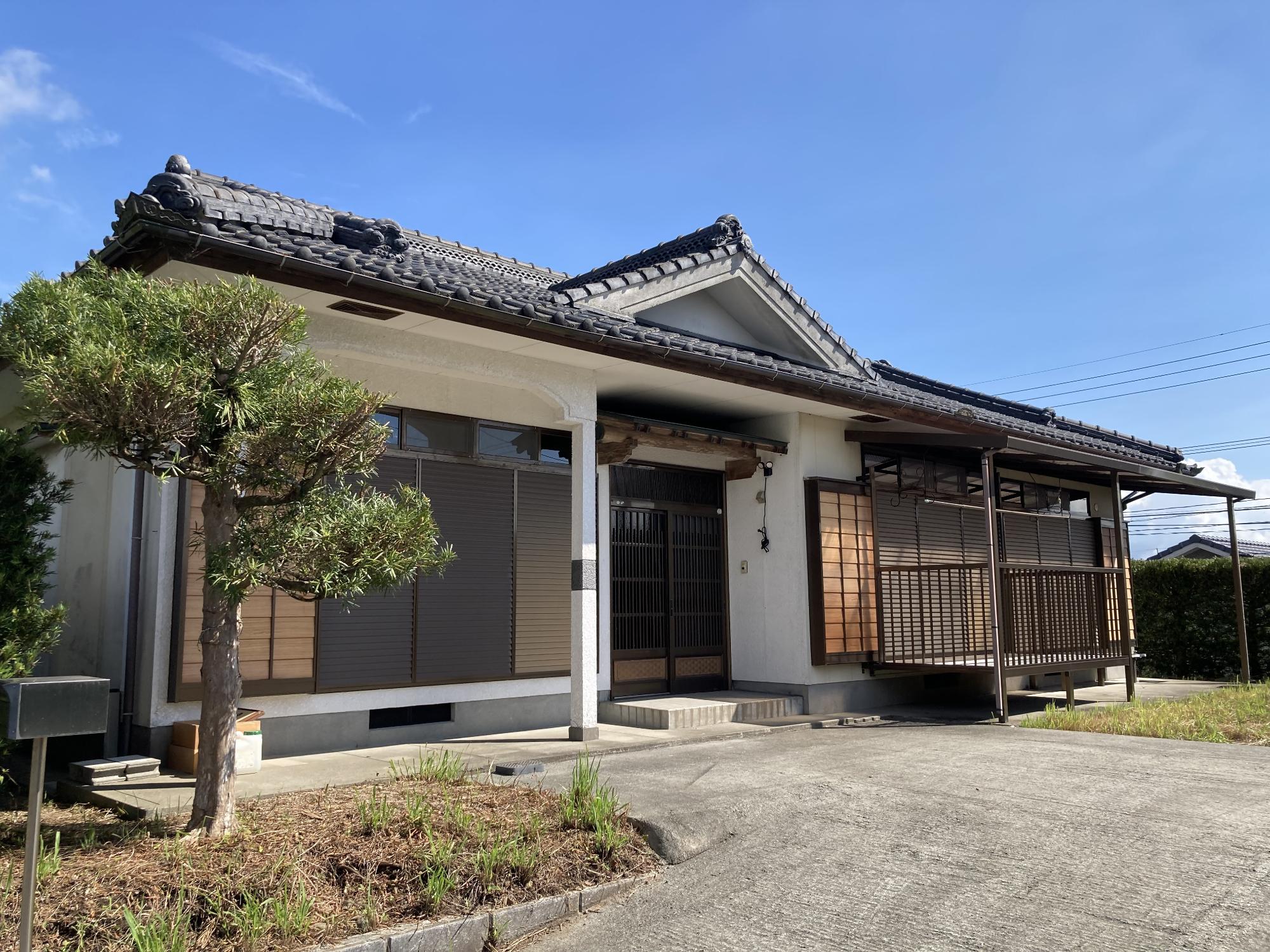 移住体験住宅の外観の写真