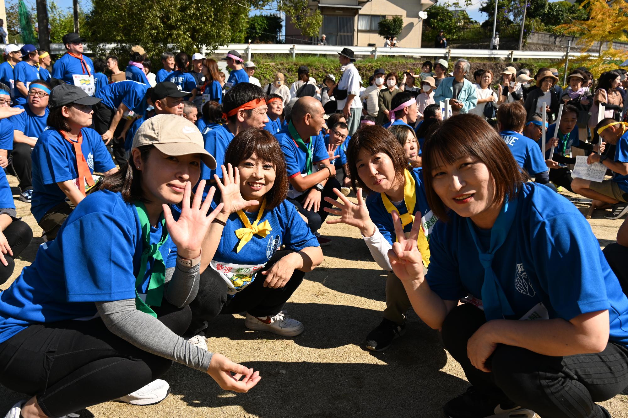 入場前の参加者の様子（その4）