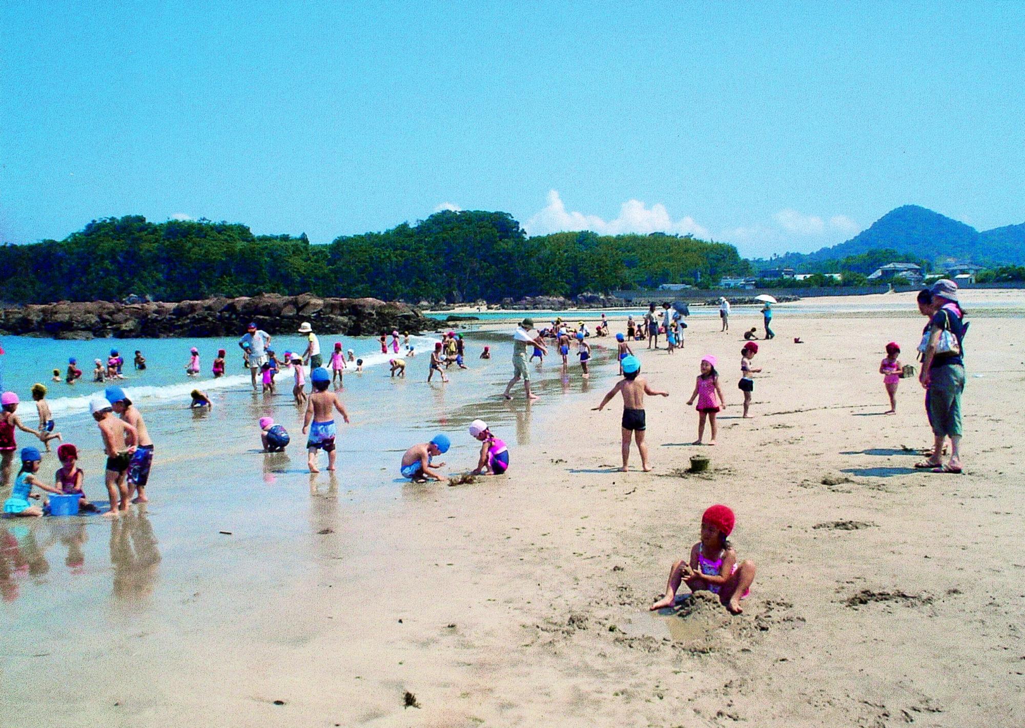 大川島海水浴場の写真