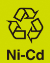 ニカド電池のリサイクルマーク