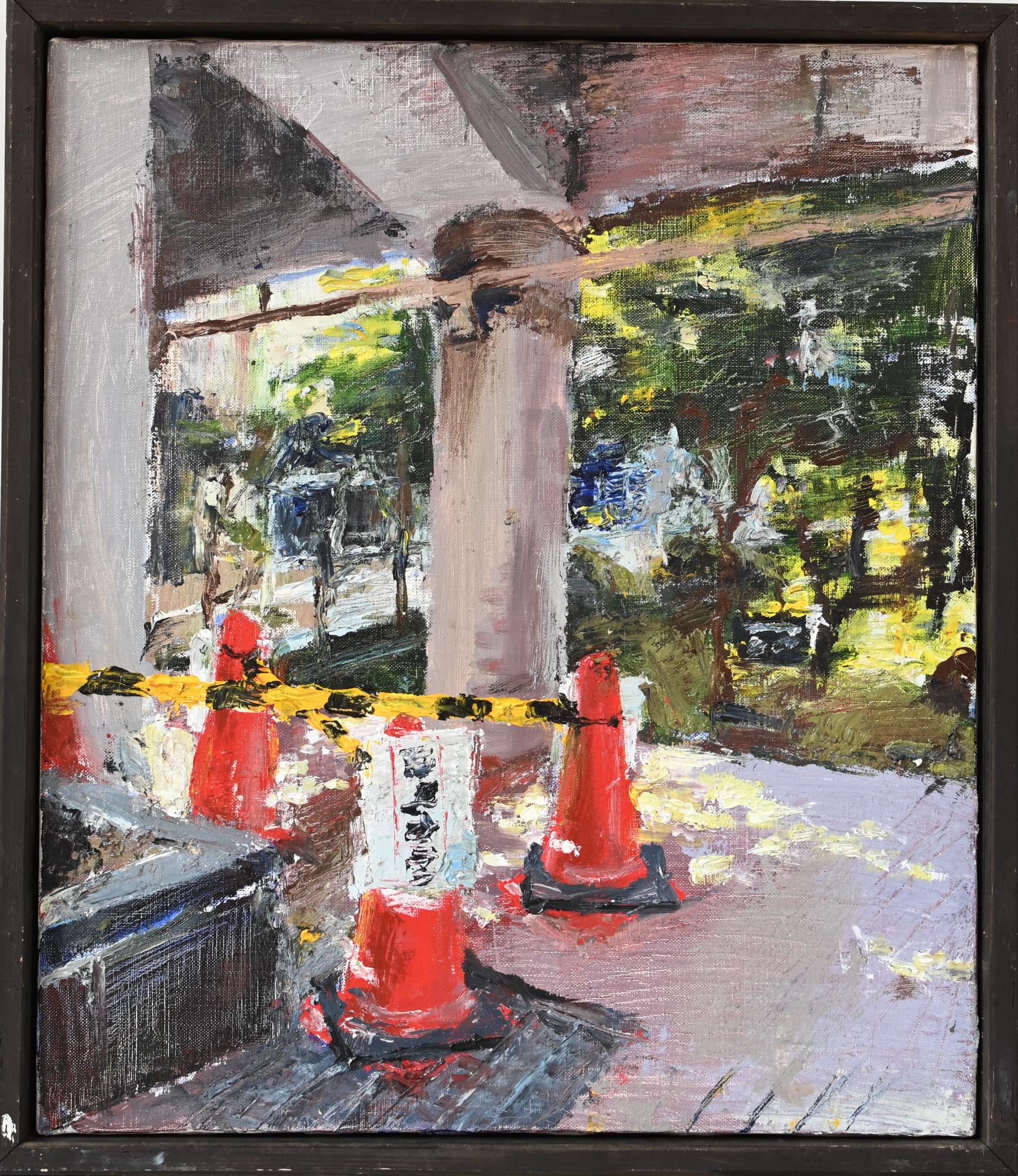 第27回あくね洋画展 高校生賞 原口 陽向の作品「白昼夢」の画像